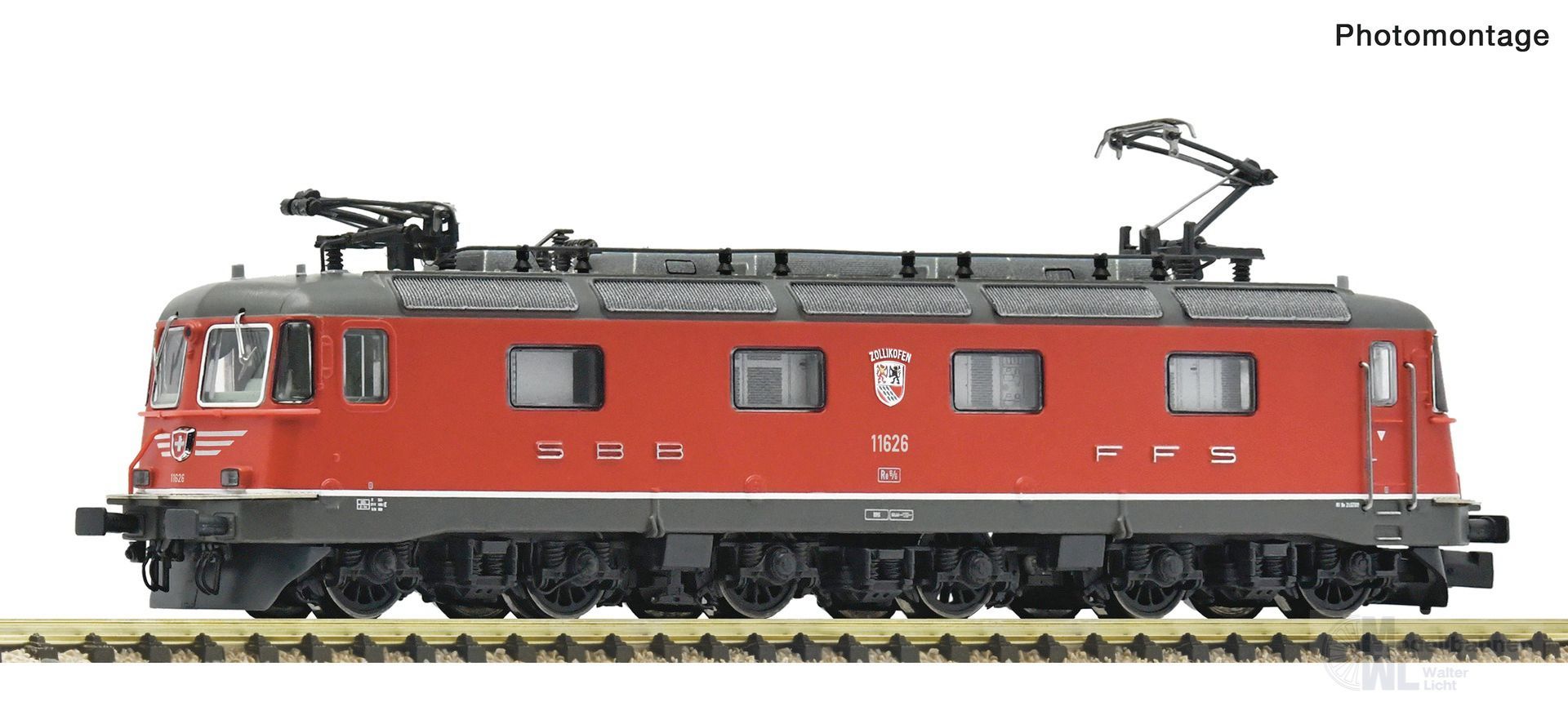 Fleischmann 7560047 - E-Lok Re 6/6 11626 SBB Ep.V/VI N 1:160
