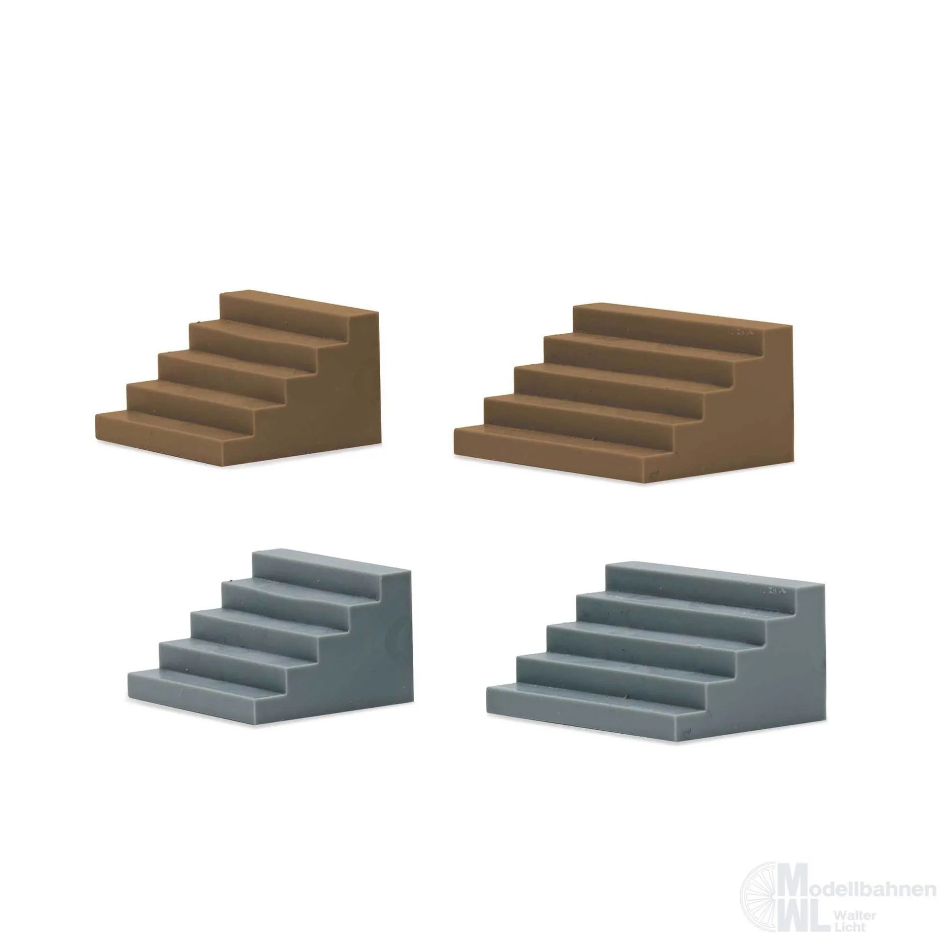 Busch 7748 - Mini-Set: Treppen H0 1:87