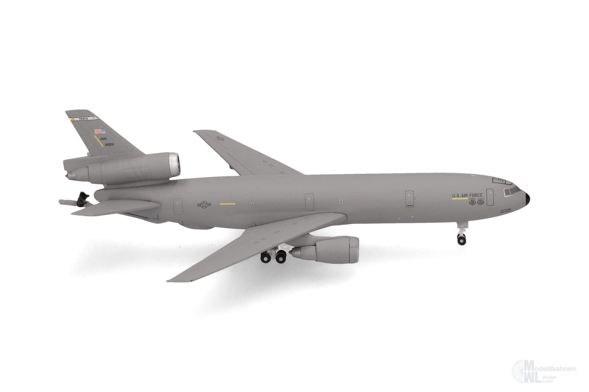 Herpa 538367 - KC-10 USAF 60th AMW farewell 1:500