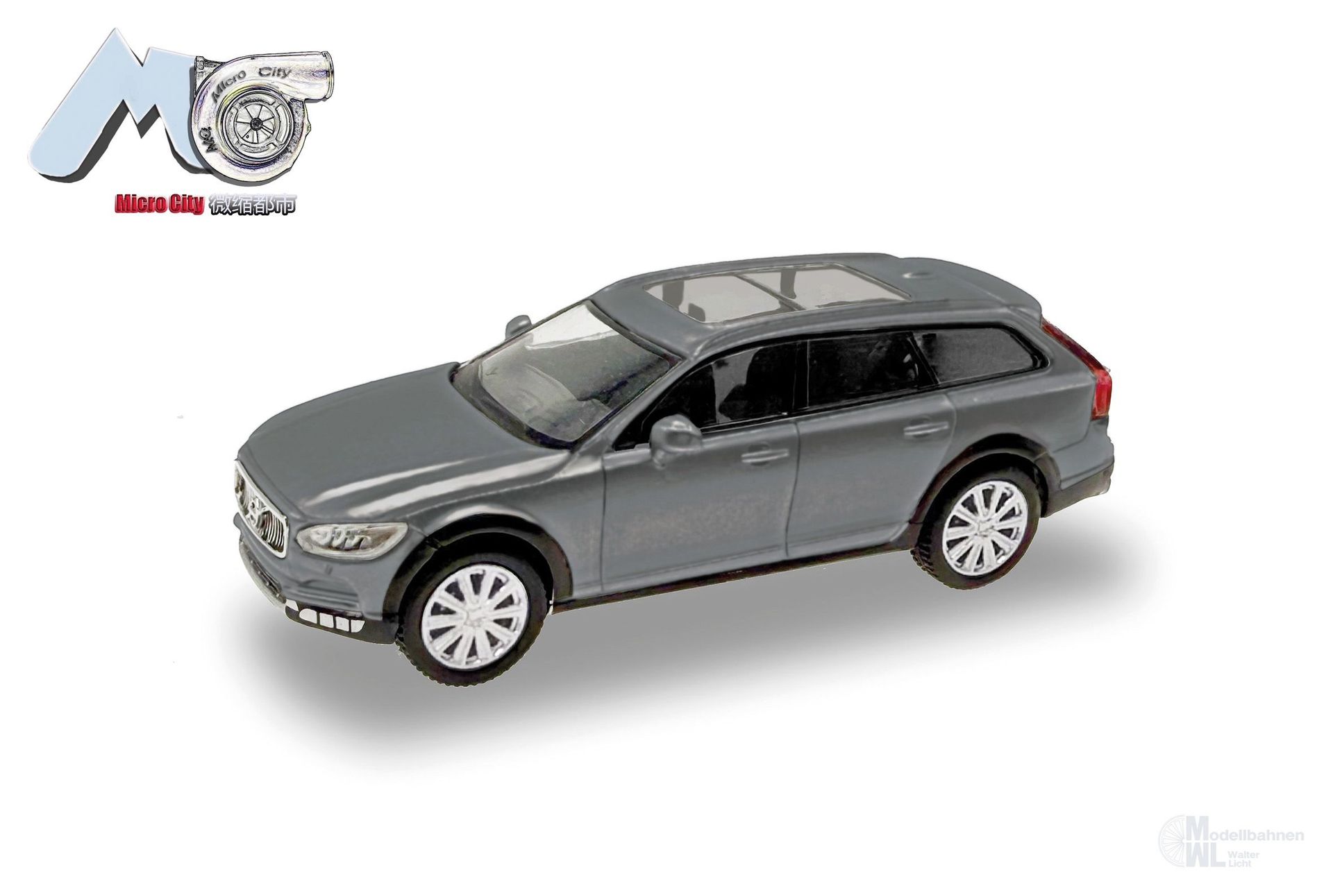 Herpa 87MC000031 - Volvo V90 grau (ab 2017) H0 1:87