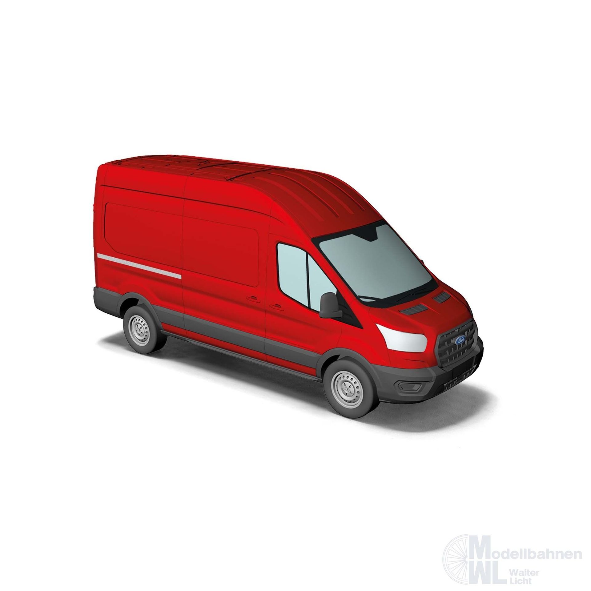 Busch 54500 - Ford Transit Kasten rot H0 1:87