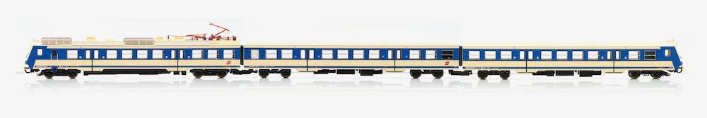 Jägerndorfer Modellbahn 40950 - Triebzug Rh 4020 ÖBB Ep.IV 3.tlg. H0/GL Jägerndorfer Modellbahn 40950 - Triebzug Rh 4020 ÖBB Ep.IV 3.tlg. H0/GL