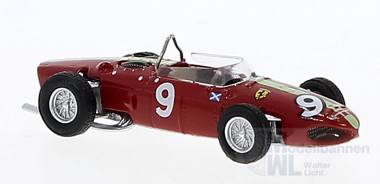 Brekina 22995 - Ferrari F-156 Innes Ireland Silverstone 1962 H0 1:87 Brekina 22995 - Ferrari F-156 Innes Ireland Silverstone 1962 H0 1:87