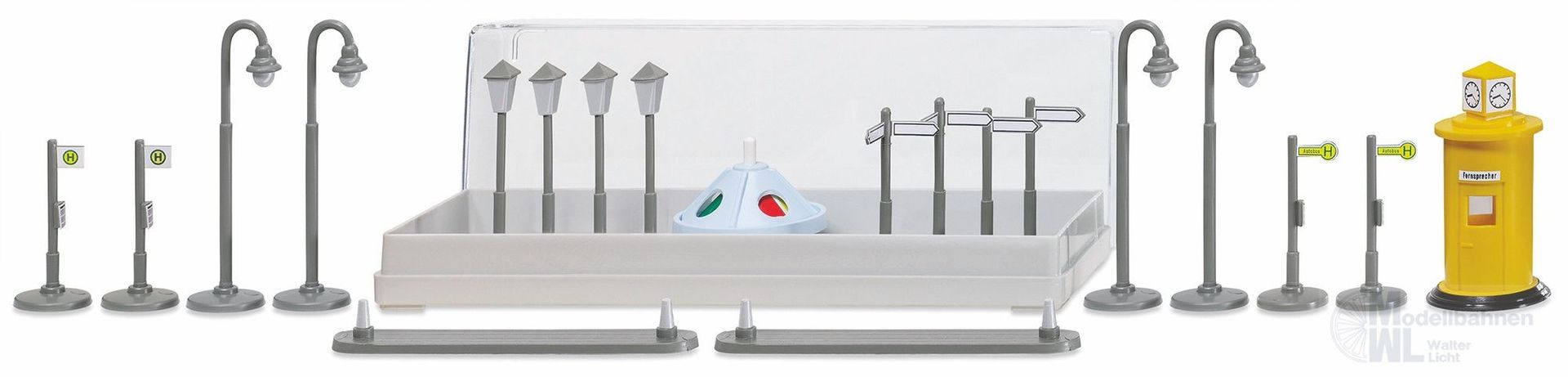 Wiking 001810 - Zubehörpackung - Straßenverkehr H0 1:87 Wiking 001810 - Zubehörpackung - Straßenverkehr H0 1:87