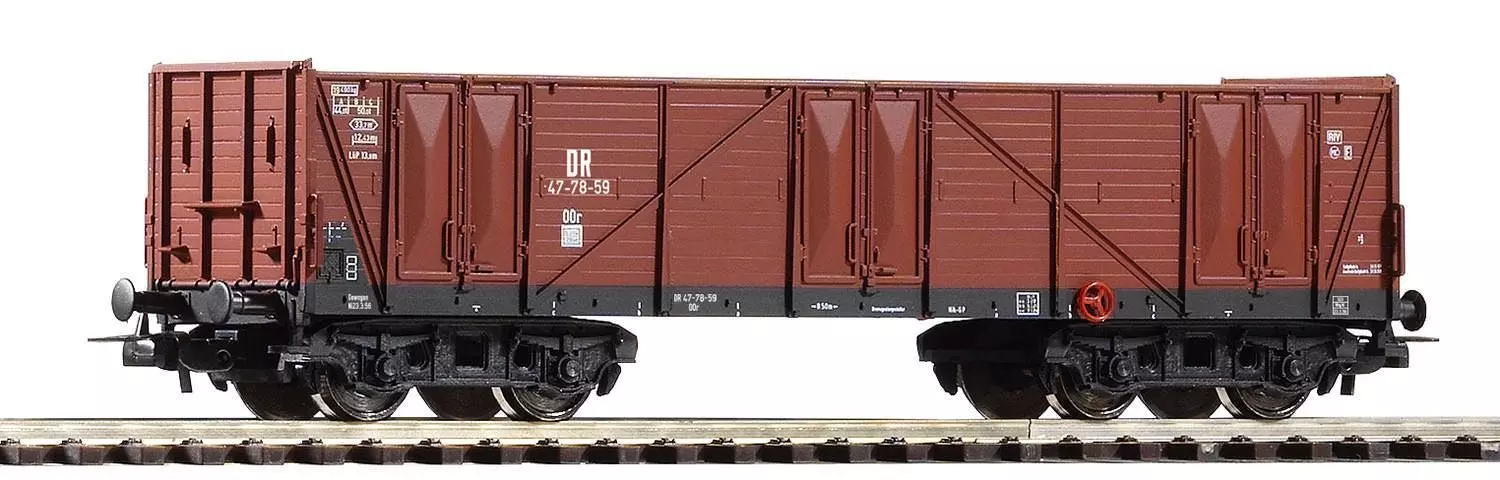 Piko 57782 - Hochbordwagen DR Ep.III OOr47 Mitteltür Lowa H0/GL