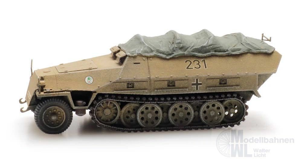 ARTITEC b.v. 6870530 - WM SdKfz 251 1 Ausf D gelb Eisenbahntransport H0 1:87 ARTITEC b.v. 6870530 - WM SdKfz 251 1 Ausf D gelb Eisenbahntransport H0 1:87