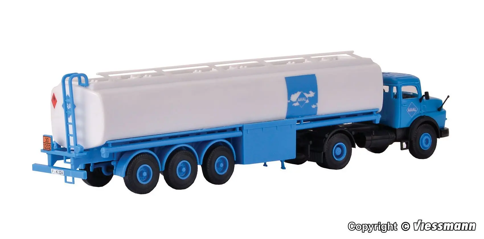 Kibri 14610 - Mercedes-Benz Rundhauber mit ARAL Tankwagen H0 1:87