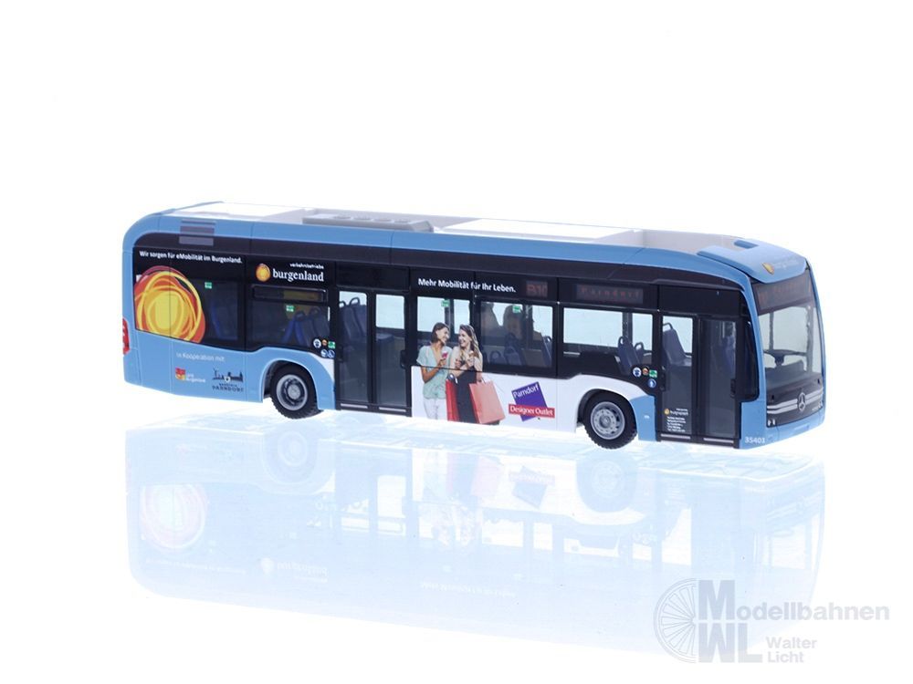 Rietze 75585 - Mercedes-Benz eCitaro Verkehrsbetriebe Burgenland (AT) H0 1:87