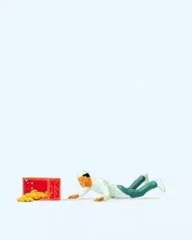 Preiser 28135 - Vorsicht Rutschgefahr! H0 1:87