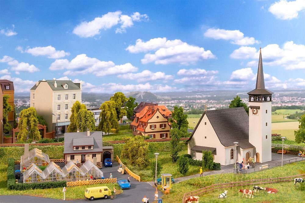 Faller 239010 - Aktions-Set Dorf N 1:160