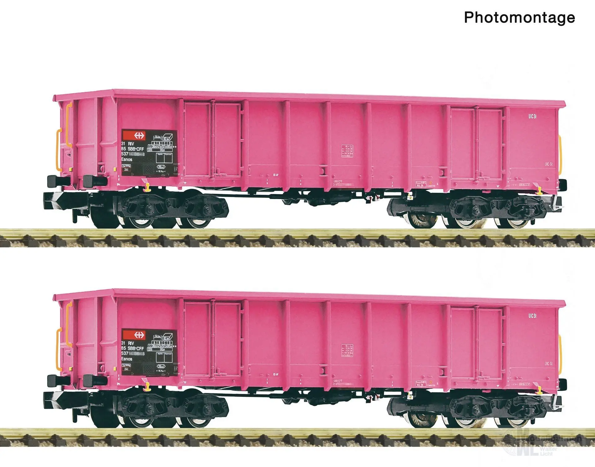 Fleischmann 6660163 - Güterwagen Set SBB Ep.V/VI EANOS N 1:160