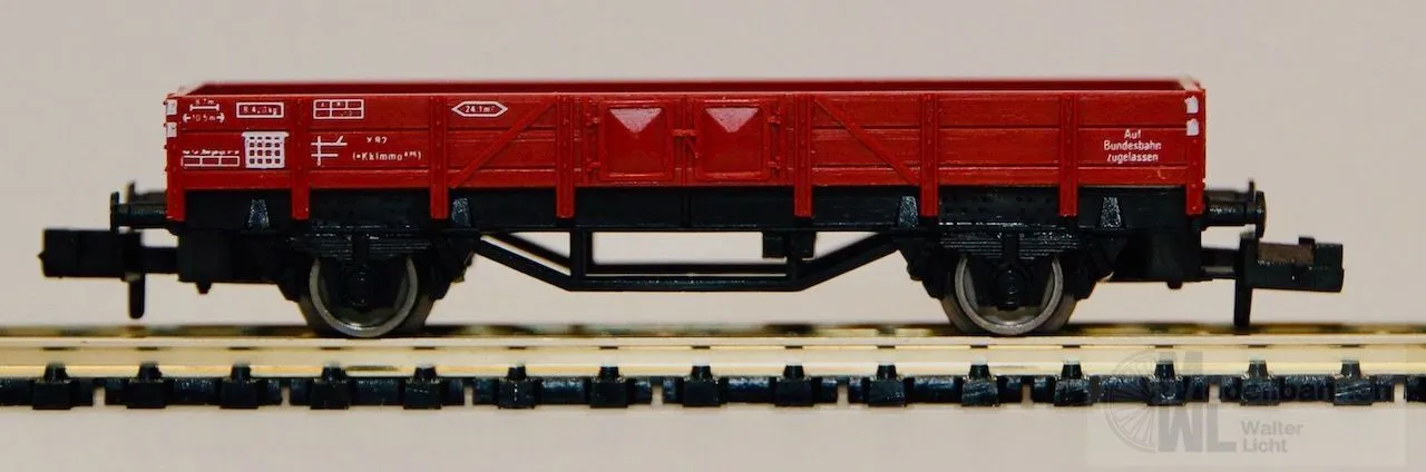 Fleischmann 8200 - FLEISCHMANN - Niederbordwagen DB Ep.IV N 1:160