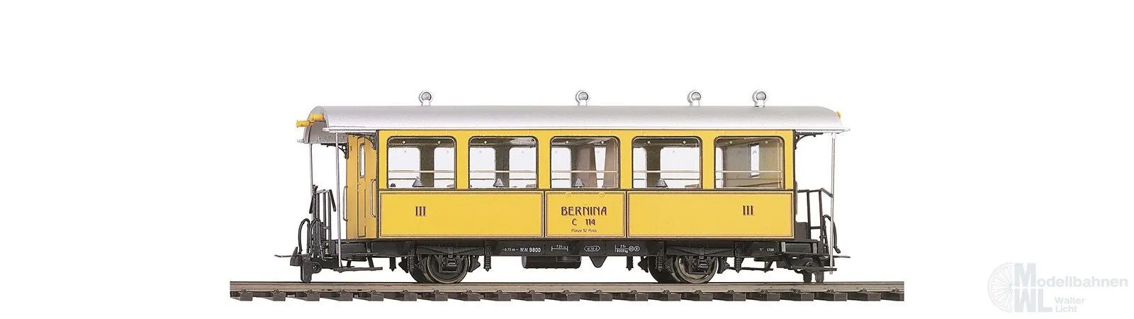 Bemo 3238164 - Personenwagen RhB Ep.V C.114 La Bucunada H0m