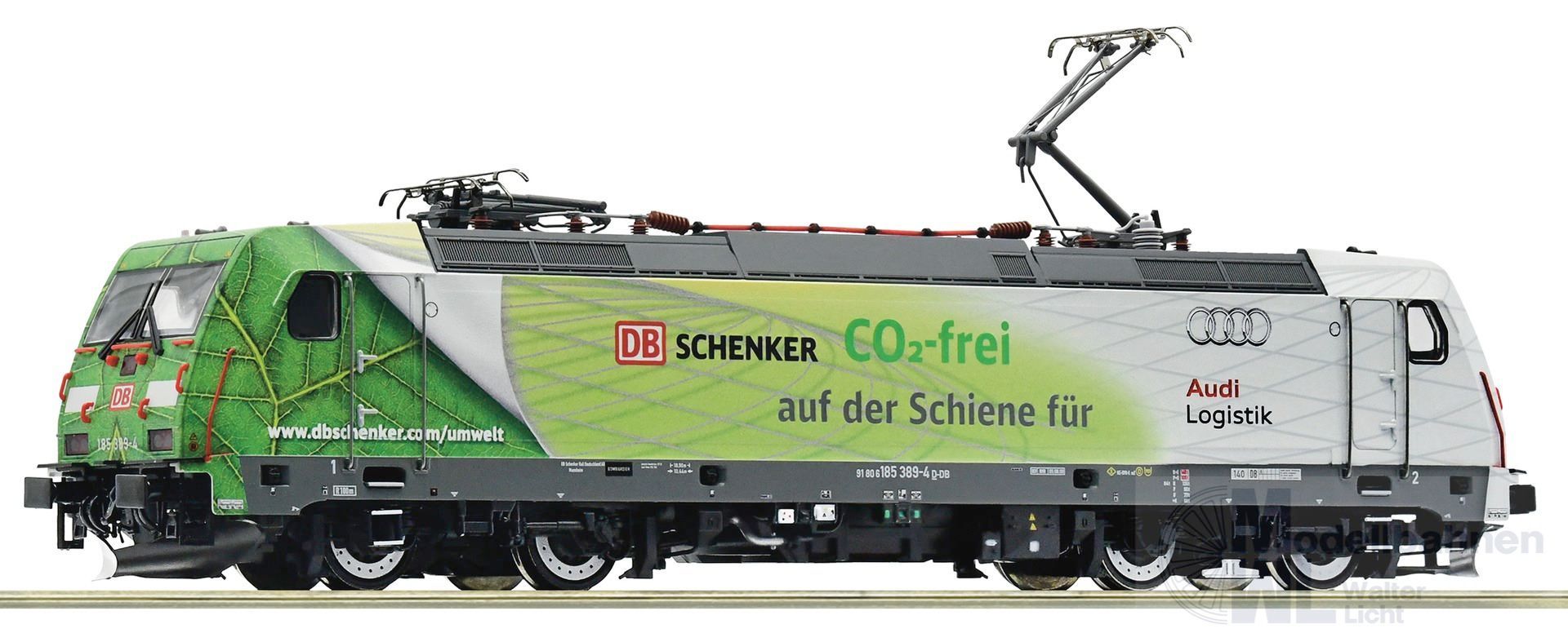 Roco 7510015 - E-Lok BR 185 389-4 DB AG Co2-frei H0/GL Sound