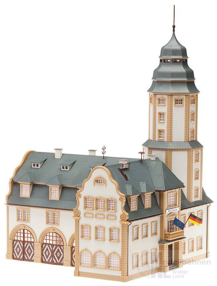 Faller 191835 - Rathaus mit Feuerwache H0 1:87 Faller 191835 - Rathaus mit Feuerwache H0 1:87