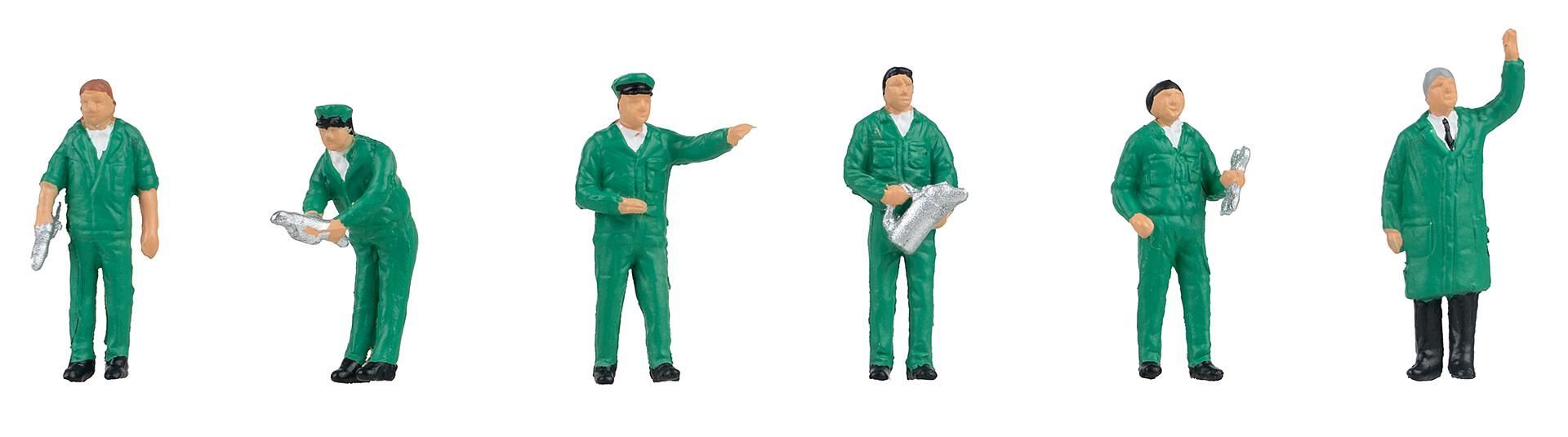 Faller 151705 - Tankstellenpersonal BP H0 1:87 Faller 151705 - Tankstellenpersonal BP H0 1:87