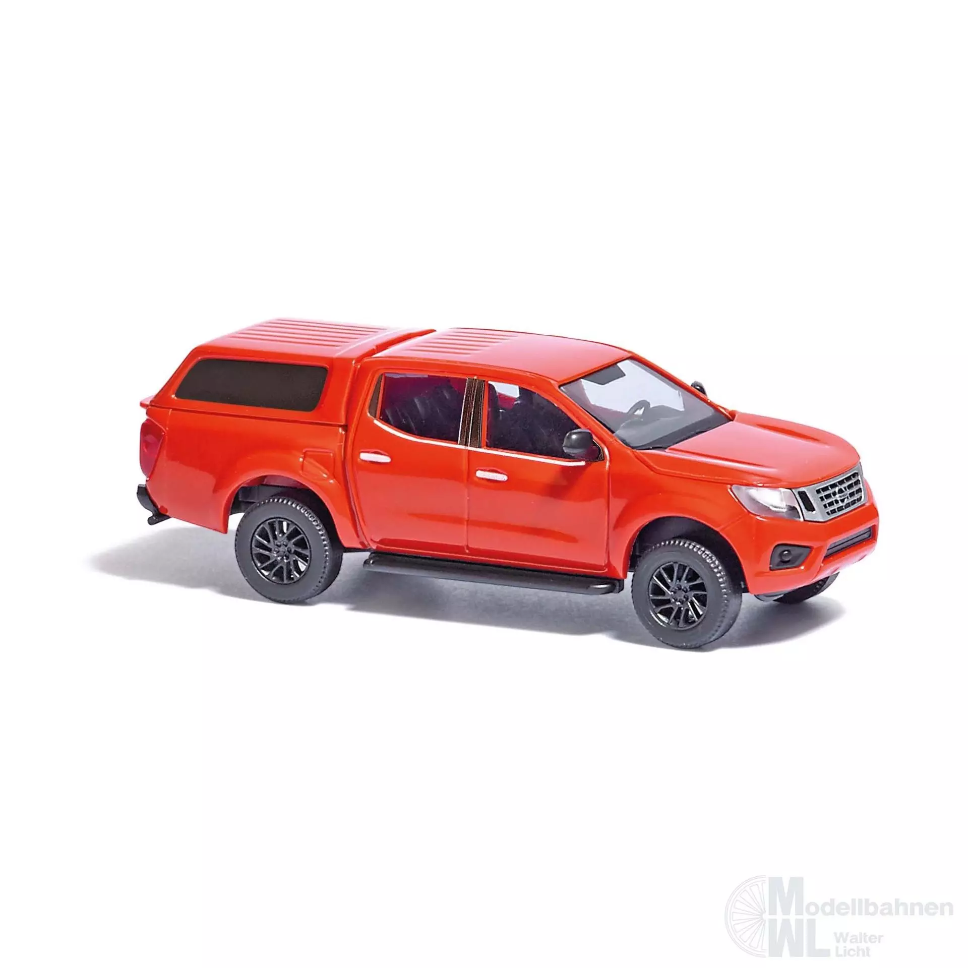 Busch 53707 - Nissan Navara/Hardtop rot H0 1:87