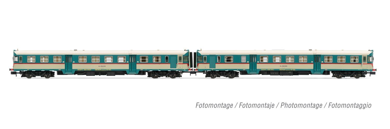 Arnold 2554 - Dieseltriebwagen ALn 668 RENFE Ep.IV Serie 1900 N 1:160