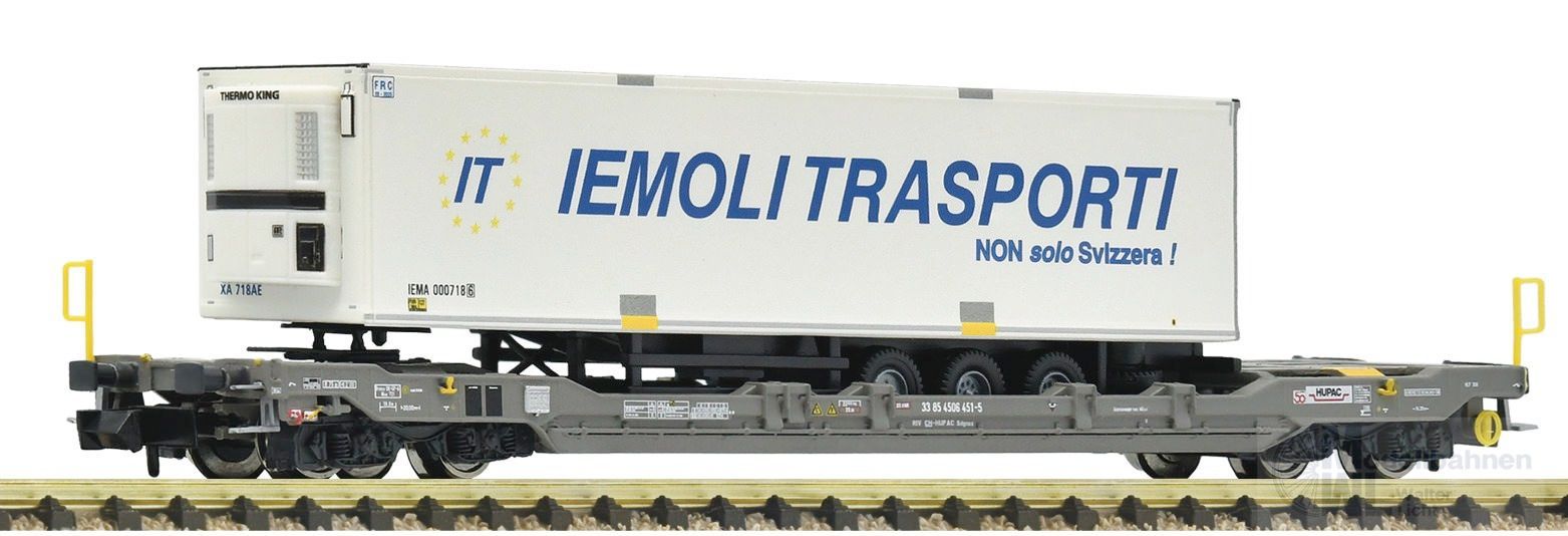 Fleischmann 6660070 - Taschenwagen HUPAC Ep.VI N 1:160 Fleischmann 6660070 - Taschenwagen HUPAC Ep.VI N 1:160