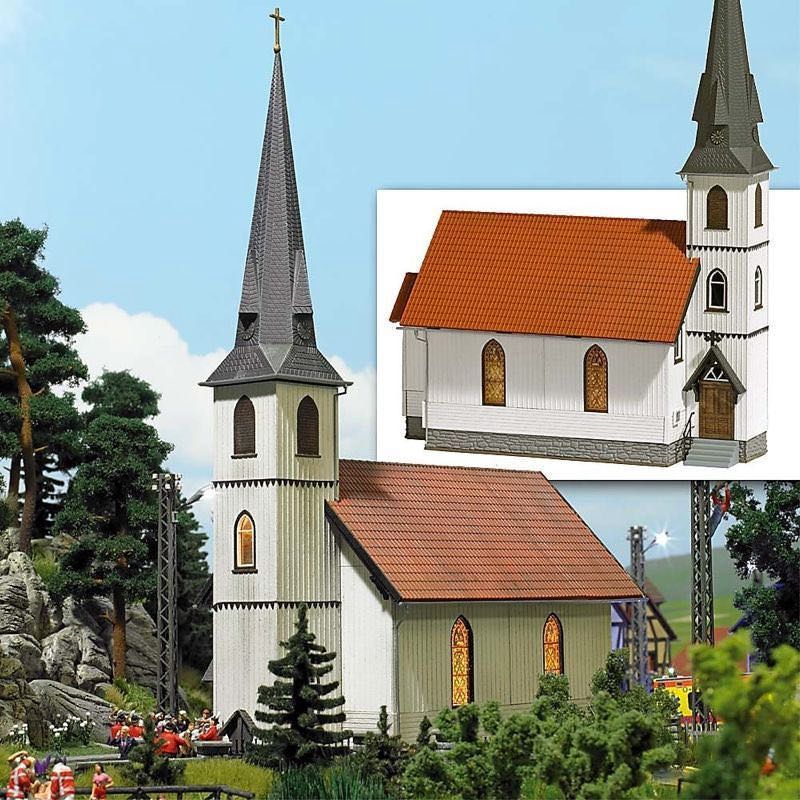 Busch 1430 - Kirche H0 1:87