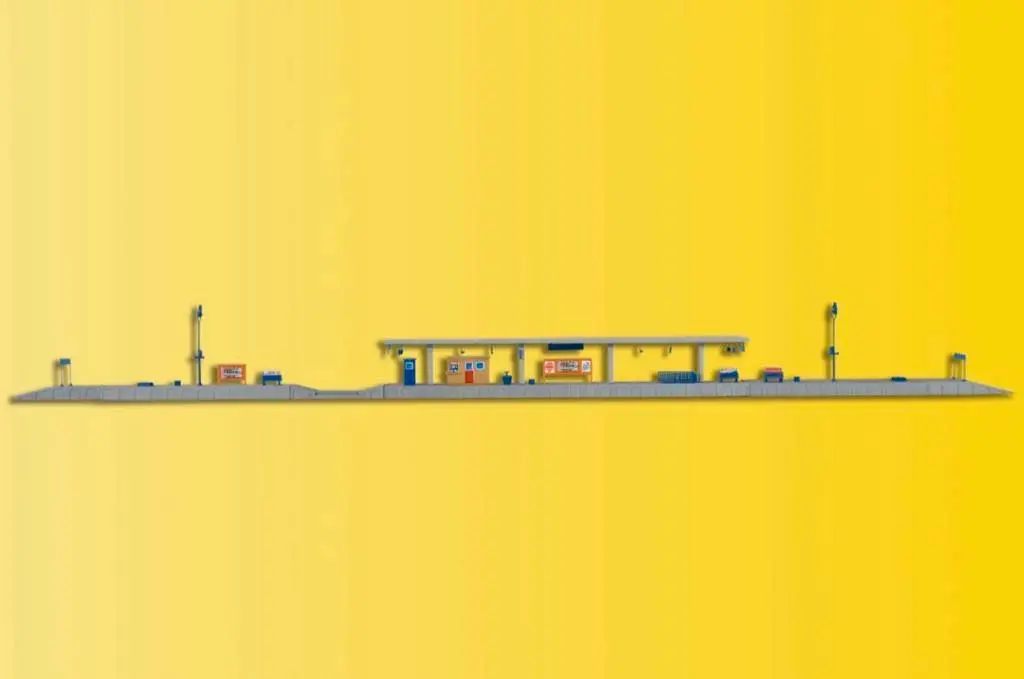 Kibri 37503 - Bahnsteig Freiberg N 1:160