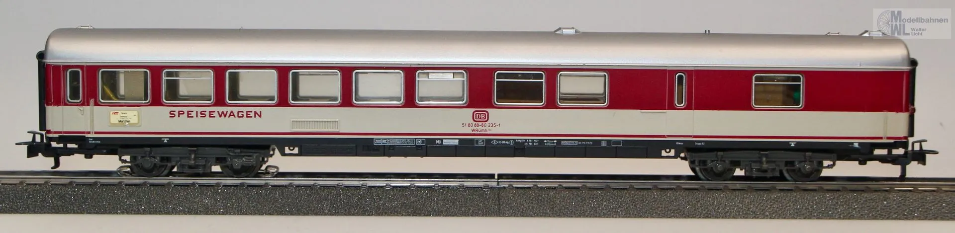 Märklin 4094 - MÄRKLIN - Speisewagen DB Ep.IV H0/WS