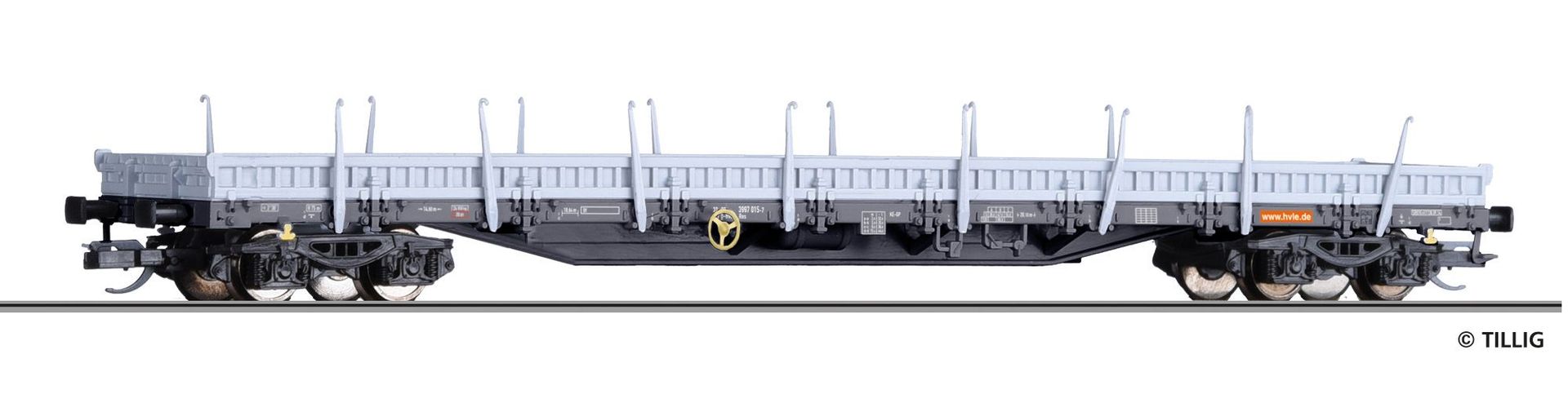 Tillig 18130 - Niederbordwagen HVLE Ep.VI Res TT 1:120