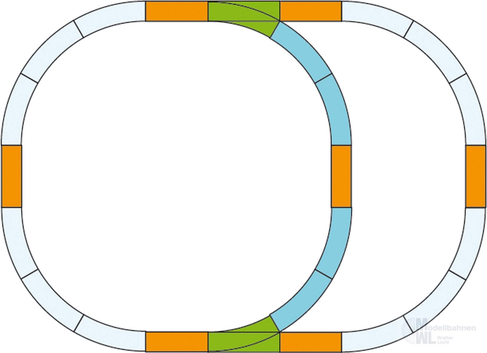 Piko 35302 - Gleis-Set Überholgleis G SPUR G 1:22,5