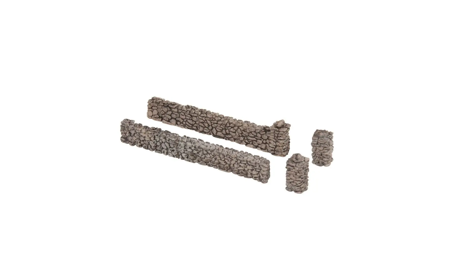 Noch 33171 - Feldsteinmauer N 1:160