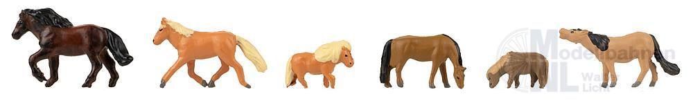 Faller 155910 - Pferde und Ponys N 1:160 Faller 155910 - Pferde und Ponys N 1:160