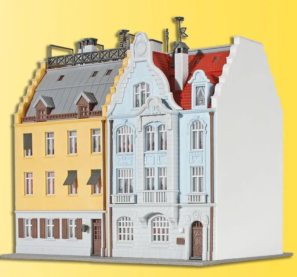 Kibri 37163 - Stadthäuser um 1900 2 Stück N 1:160