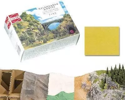 Busch 7195 - Mörtel braun 500g  H0 1:87 / TT 1:120 / N 1:160 / Z 1:220