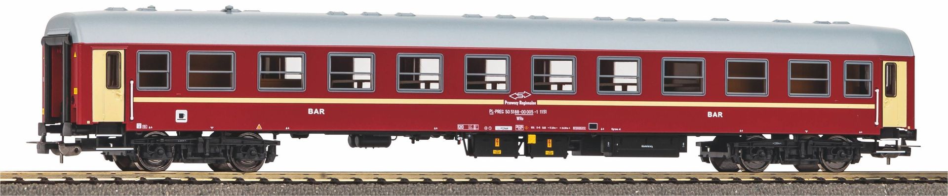 Piko 97185 - Speisewagen PR Ep.VI 113A H0/GL