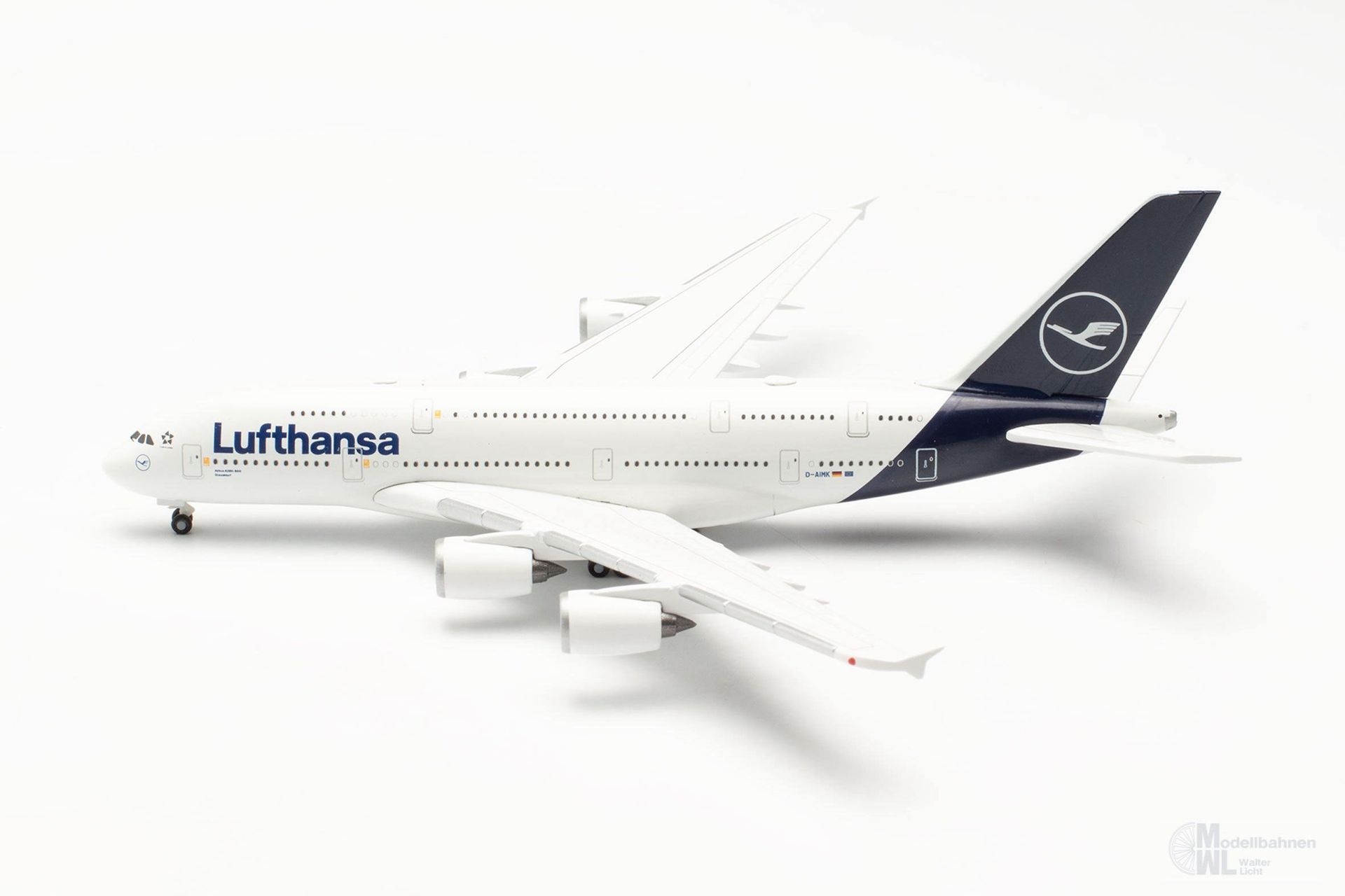 Herpa 533072-001 - Airbus A380 Lufthansa Düsseldorf 1:500