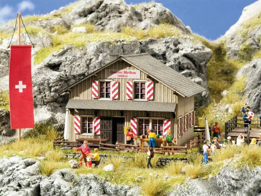 Noch 63800 - Bergrestaurant Grosser Mythen N 1:160