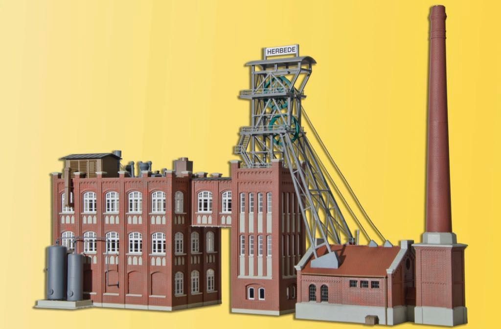 Kibri 39846 - Zeche Herbede inkl. Antrieb H0 1:87