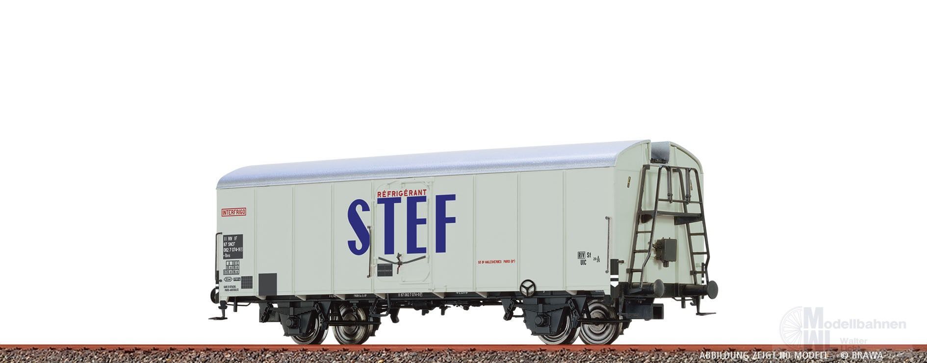 Brawa 67121 - Kühlwagen SNCF Ep.IV Ibes STEF N 1:160