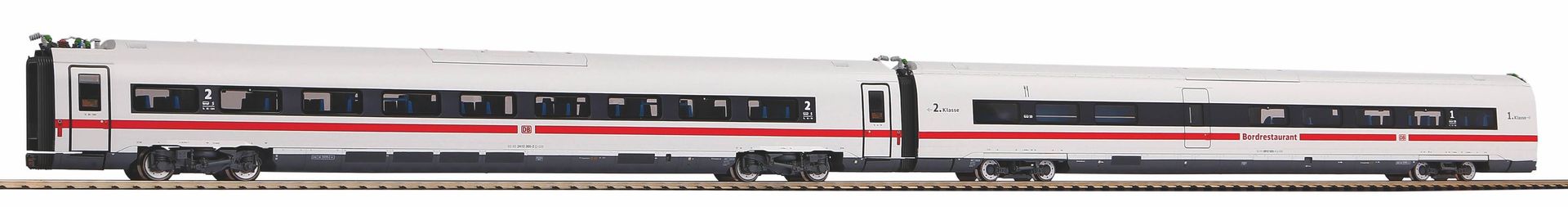 Piko 58581 - Ergänzungswagen ICE 4 DB Ep.VI Klimaschützer 2.tlg. H0/WS