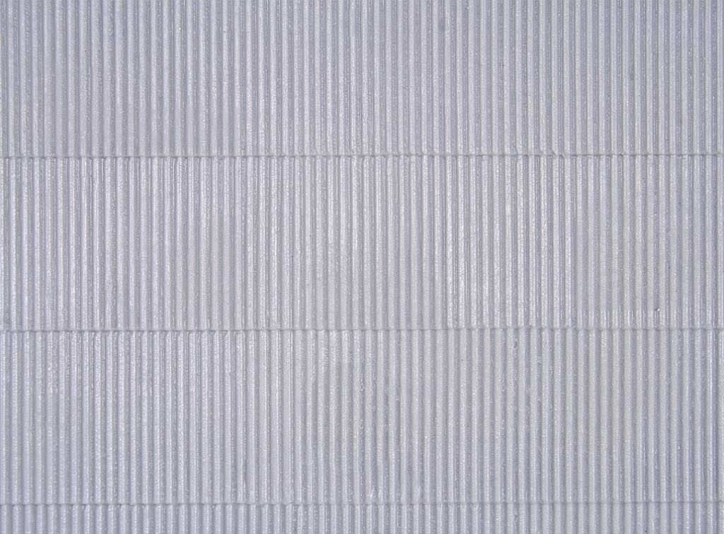 Kibri 34143 - Welleternitplatte mit Firstabdeckung L 20 x B 12 cm H0 1:87