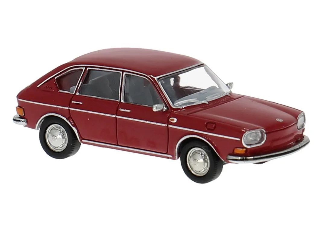 Brekina 25700 - VW 411 in kasanrot H0 1:87