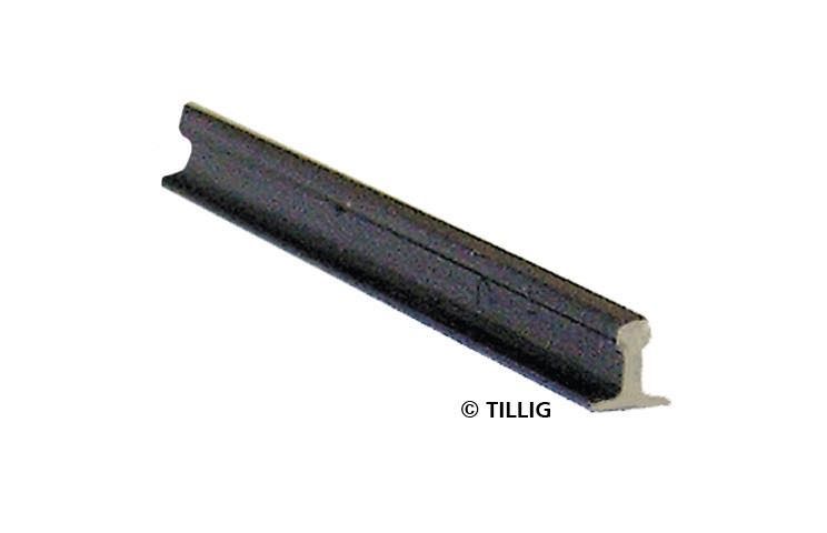 Tillig 85500 - Schienenprofil 2,07mm Neusilber brüniert Länge 1.000 mm TT 1:120