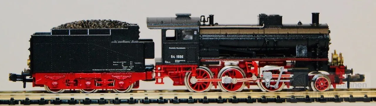 Trix 12902 - MINITRIX - Dampflok BR 54 1556 DB Ep.III N 1:160