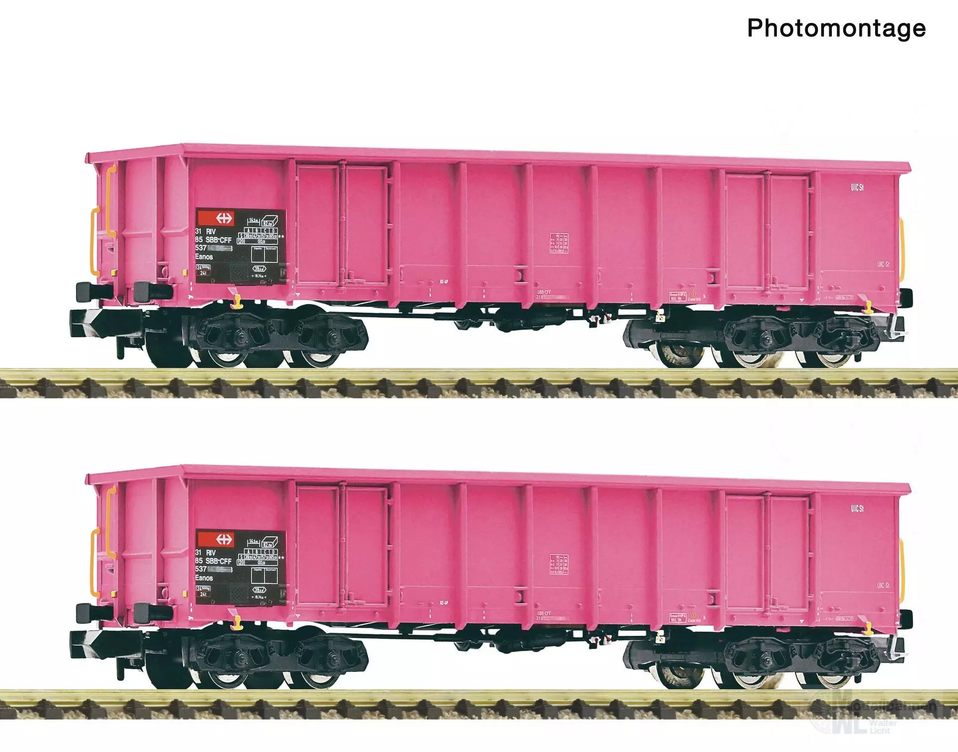 Fleischmann 6660163 - Güterwagen Set SBB Ep.V/VI EANOS N 1:160