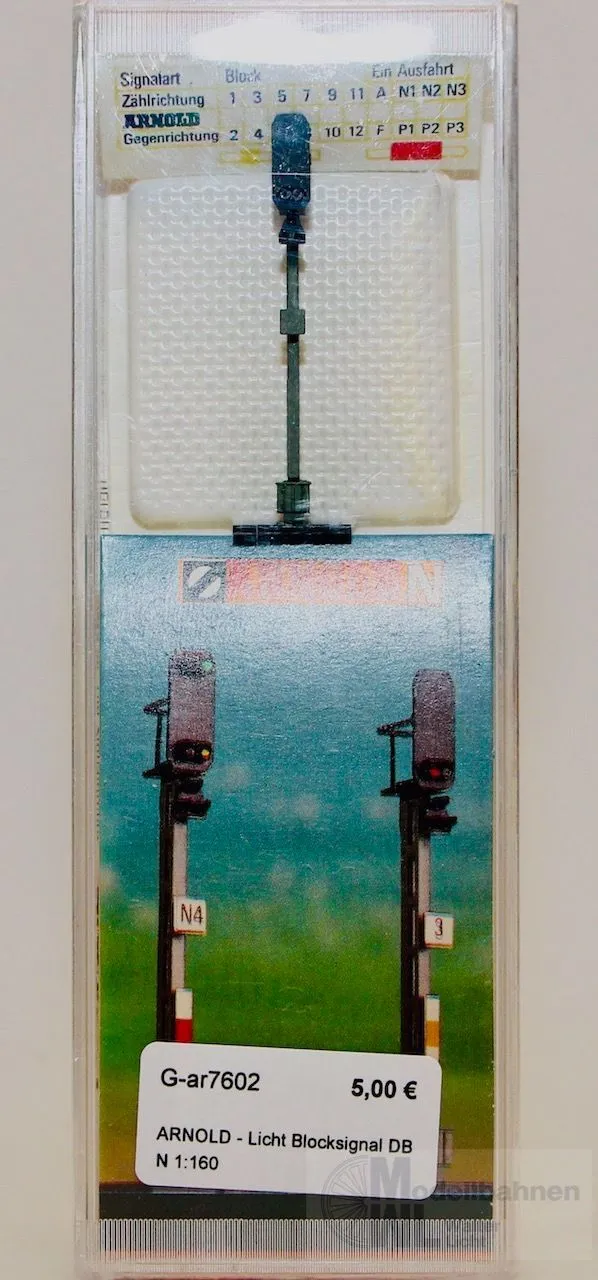 Arnold 7602 - ARNOLD - Licht Blocksignal DB N 1:160