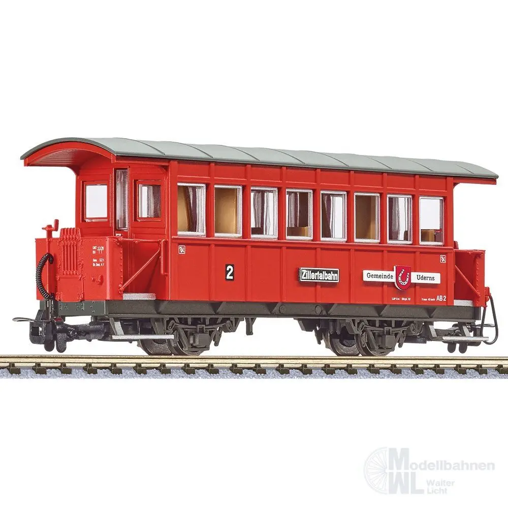 Liliput 344360 - Personenwagen Zillertalbahn Ep.VI Bi Uderns AB 2 H0e