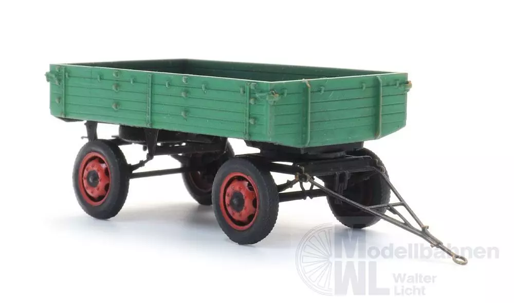 ARTITEC b.v. 312039 - Anhänger E3 3t DDR, grün TT 1:120