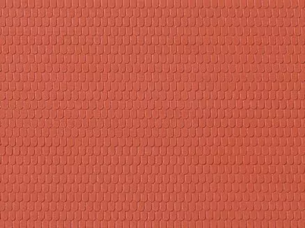 Auhagen 52416 - 1 Dachplatte Biberschwanz lose H0 1:87 / TT 1:120