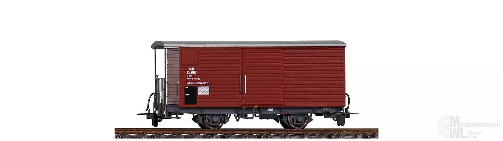 Bemo 2294191 - Schweisserwagen RhB Ep.III Xk 9017 FL H0m