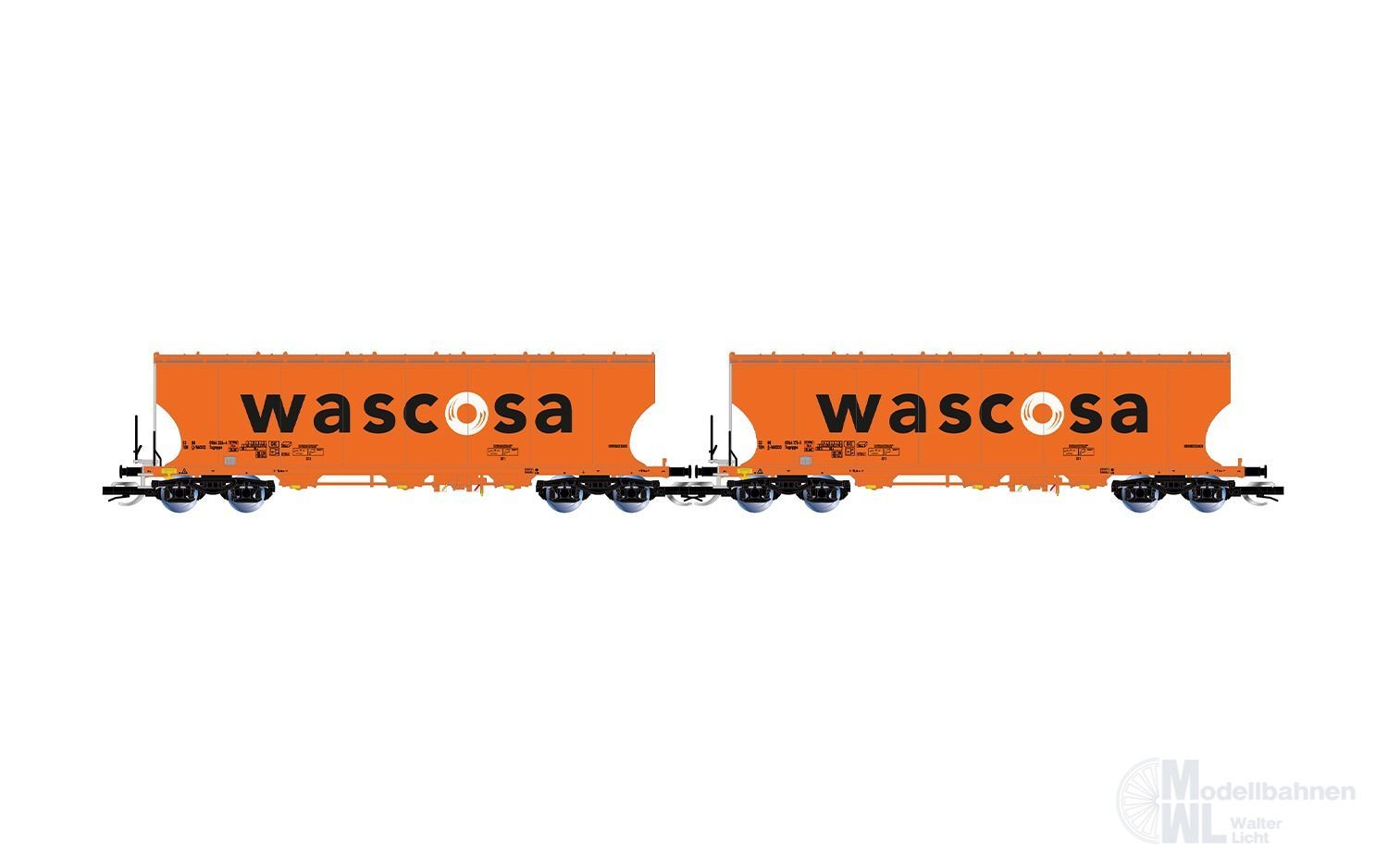 Arnold 9774 - Getreidesilowagen Set D-WASCOSA Ep.VI 2.tlg. TT 1:120