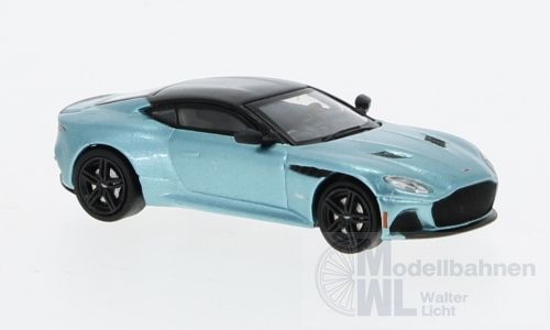 PCX-Models 870676 - Aston Martin DBS Superleggera metallic-helblau 2019 H0 1:87